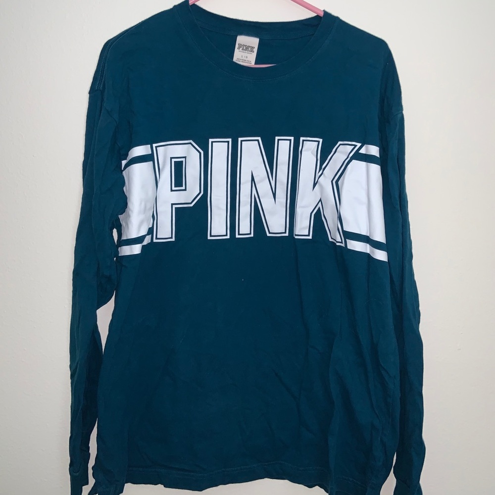 PINK long sleeve crew